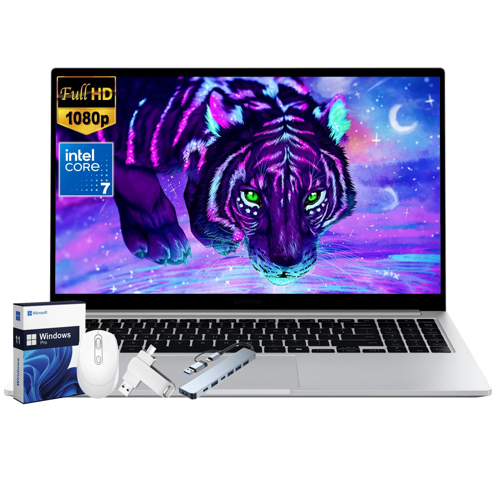 Samsung Galaxy Book4 Business Laptop 15.6” FHD – Intel Core 7-150U | 16GB RAM | 1TB SSD | Windows 11 Pro